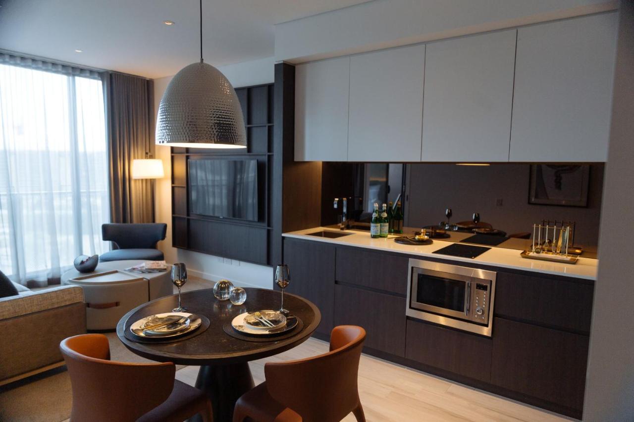 One Global Resorts Green Square Sydney Exterior foto A kitchen in a typical apartment